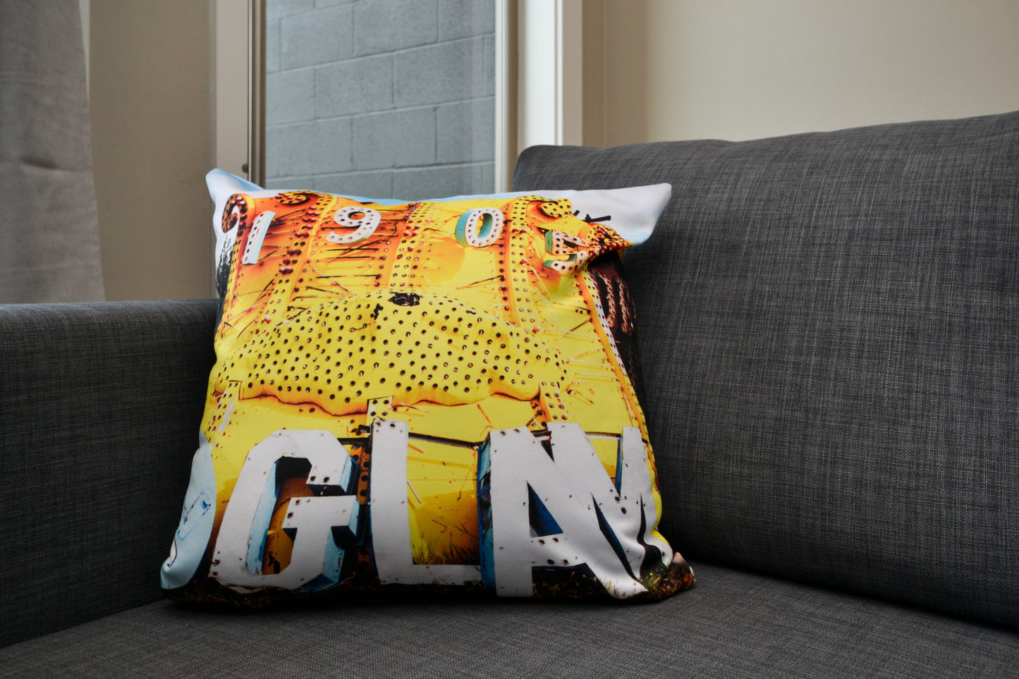 GLAM + MOTEL Throw Pillow