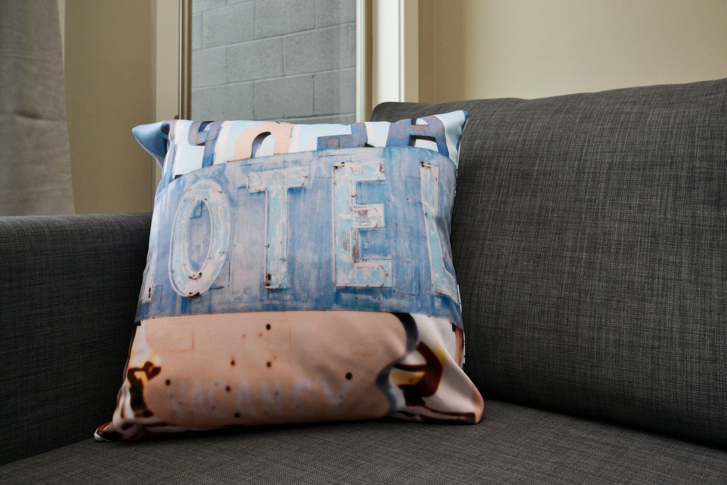 GLAM + MOTEL Throw Pillow