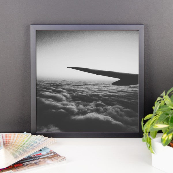 B+W Framed Print "Take Me Away"