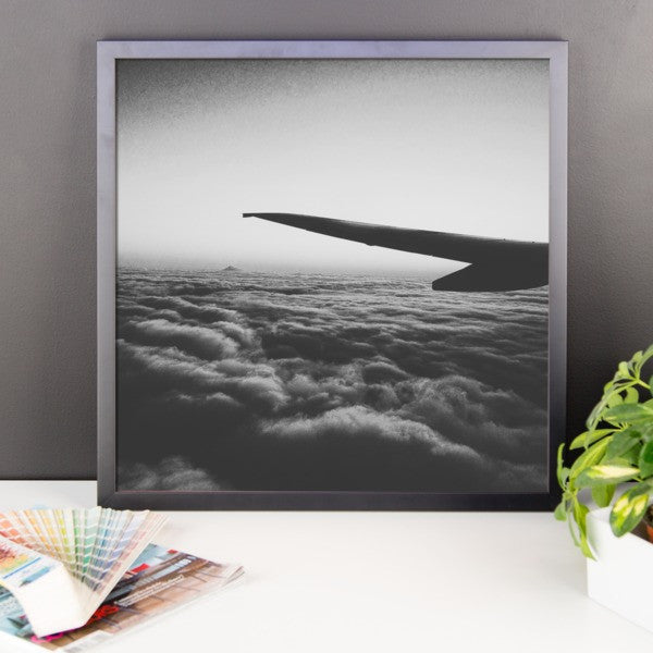 B+W Framed Print "Take Me Away"