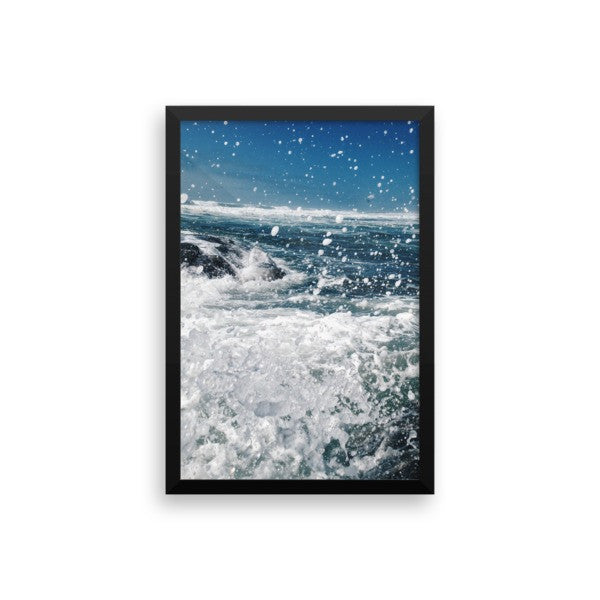 Framed "Splash" Print