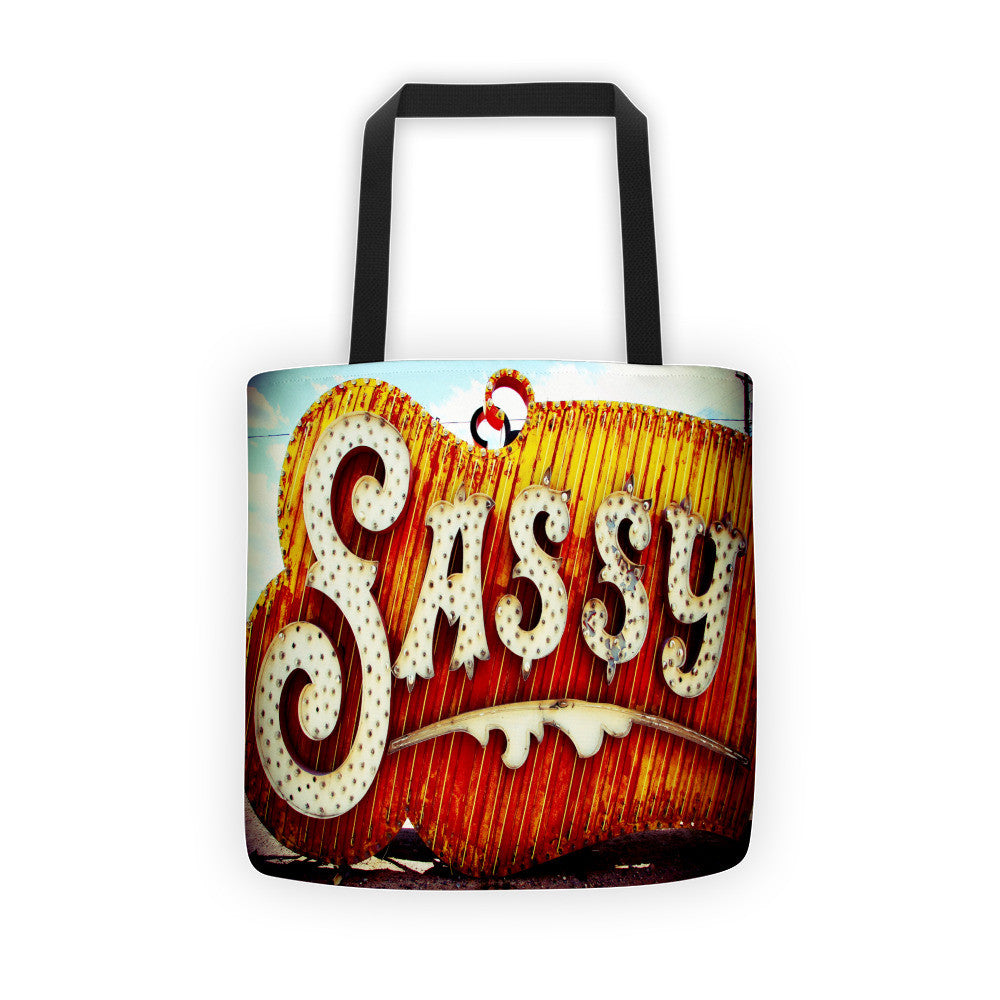 Our original SASSY Tote bag