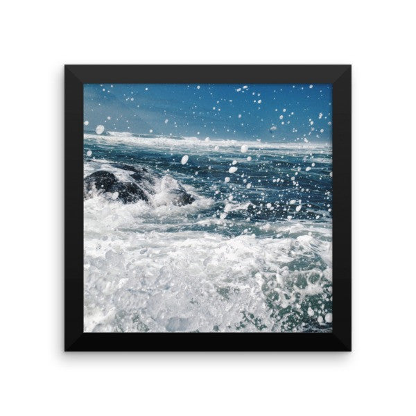 Framed "Splash" Print
