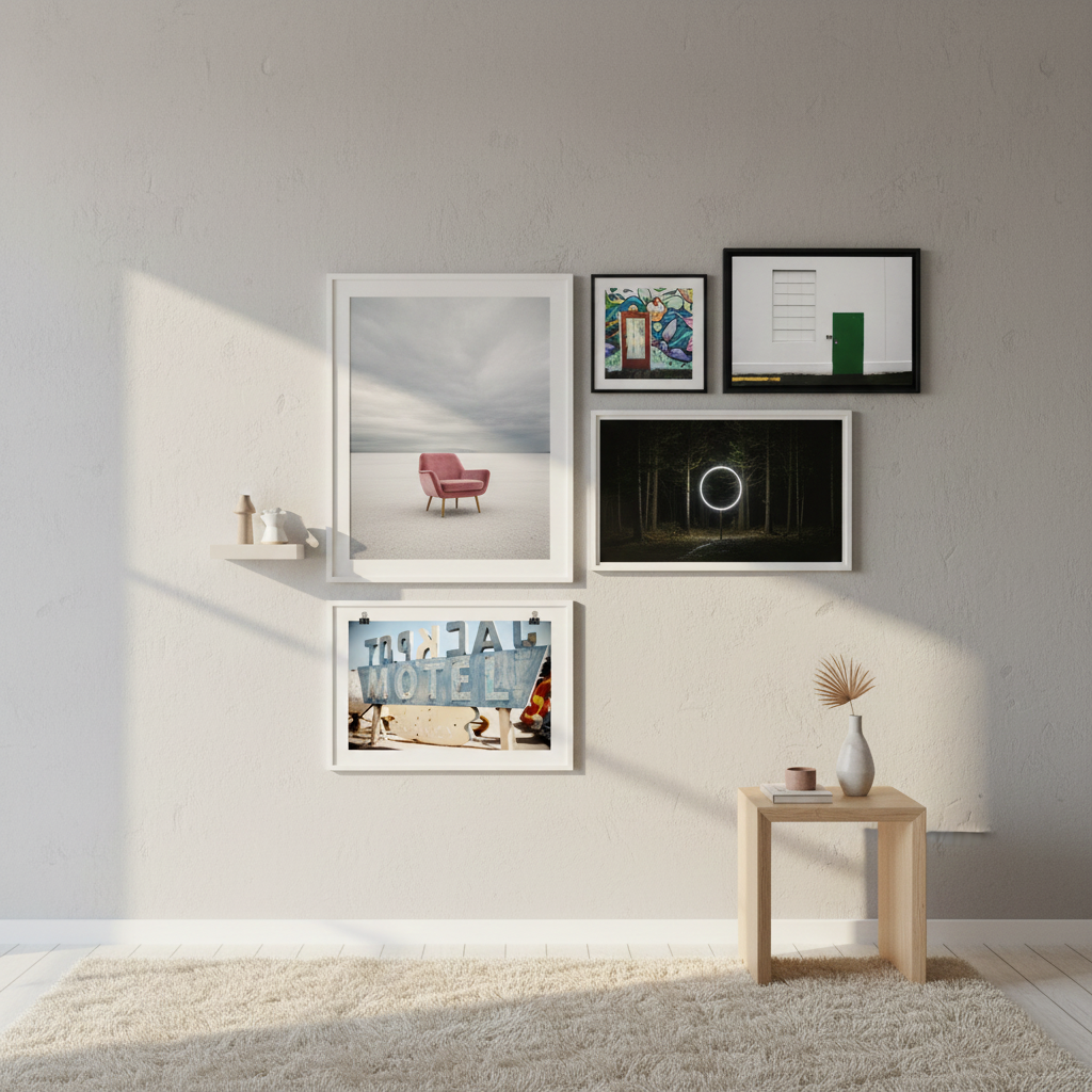 Art & objects that finish the room