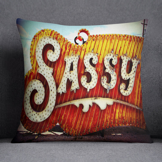 "SASSY" Throw Pillow