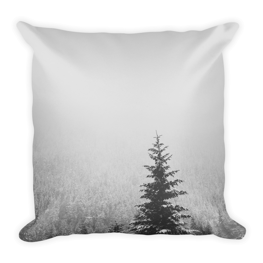 "Winter Feelings" Square Pillow