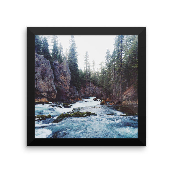 Framed "Oregon wonderland" original print