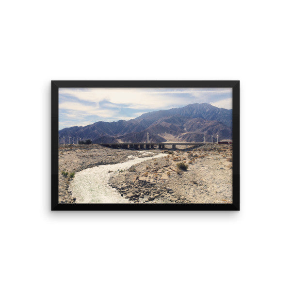 Framed "Cali Desert" Print
