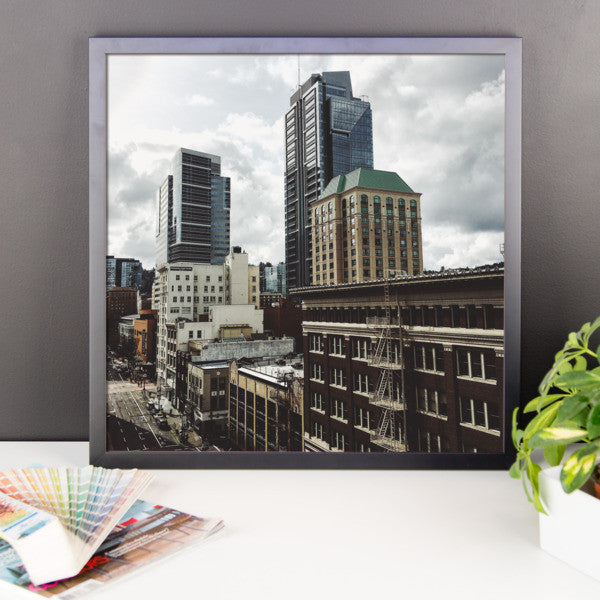 Framed "Downtown PDX" print
