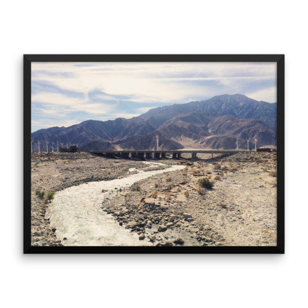 Framed "Cali Desert" Print