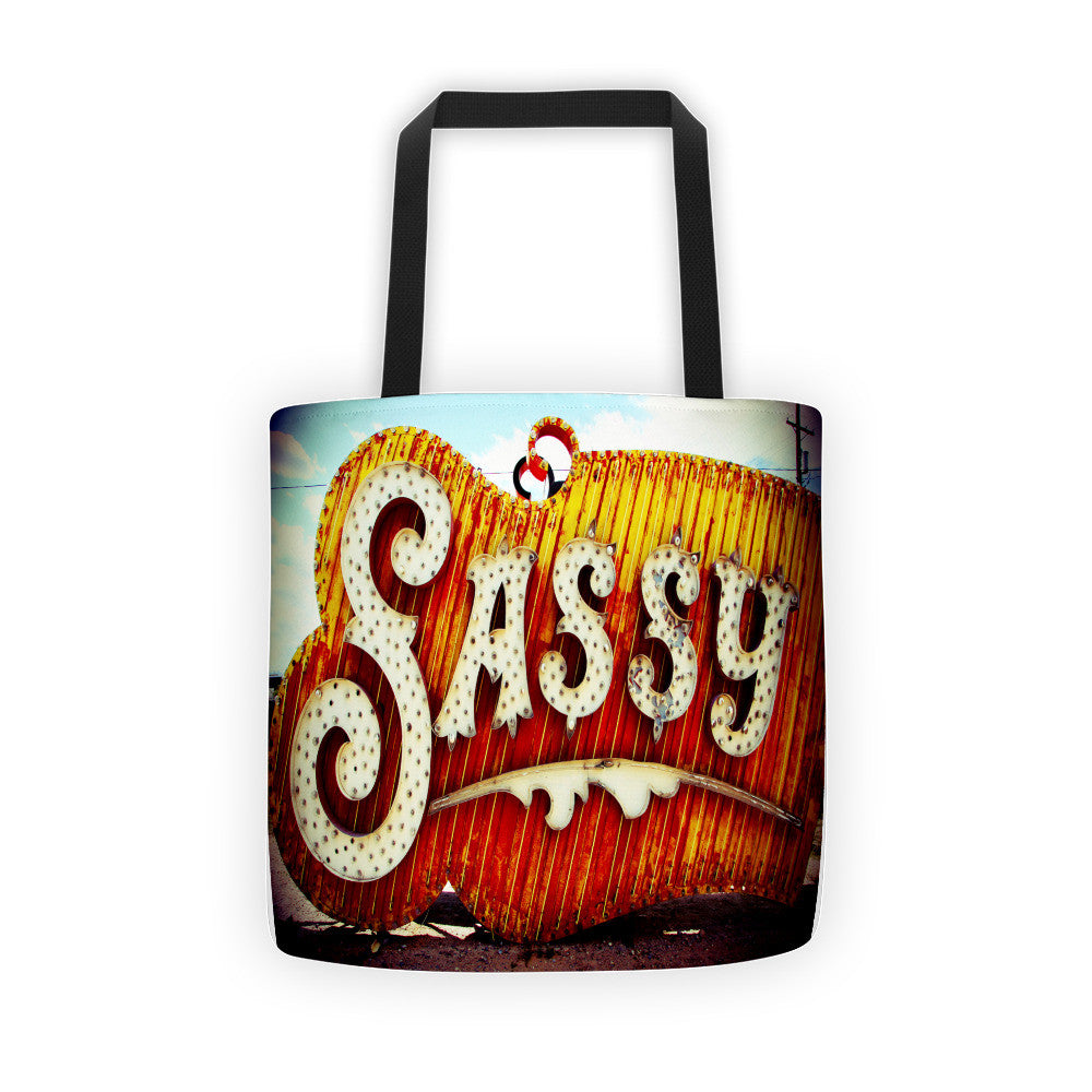The "SASSY" Remarque Decor Tote bag