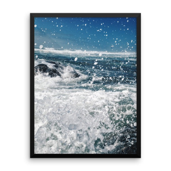 Framed "Splash" Print